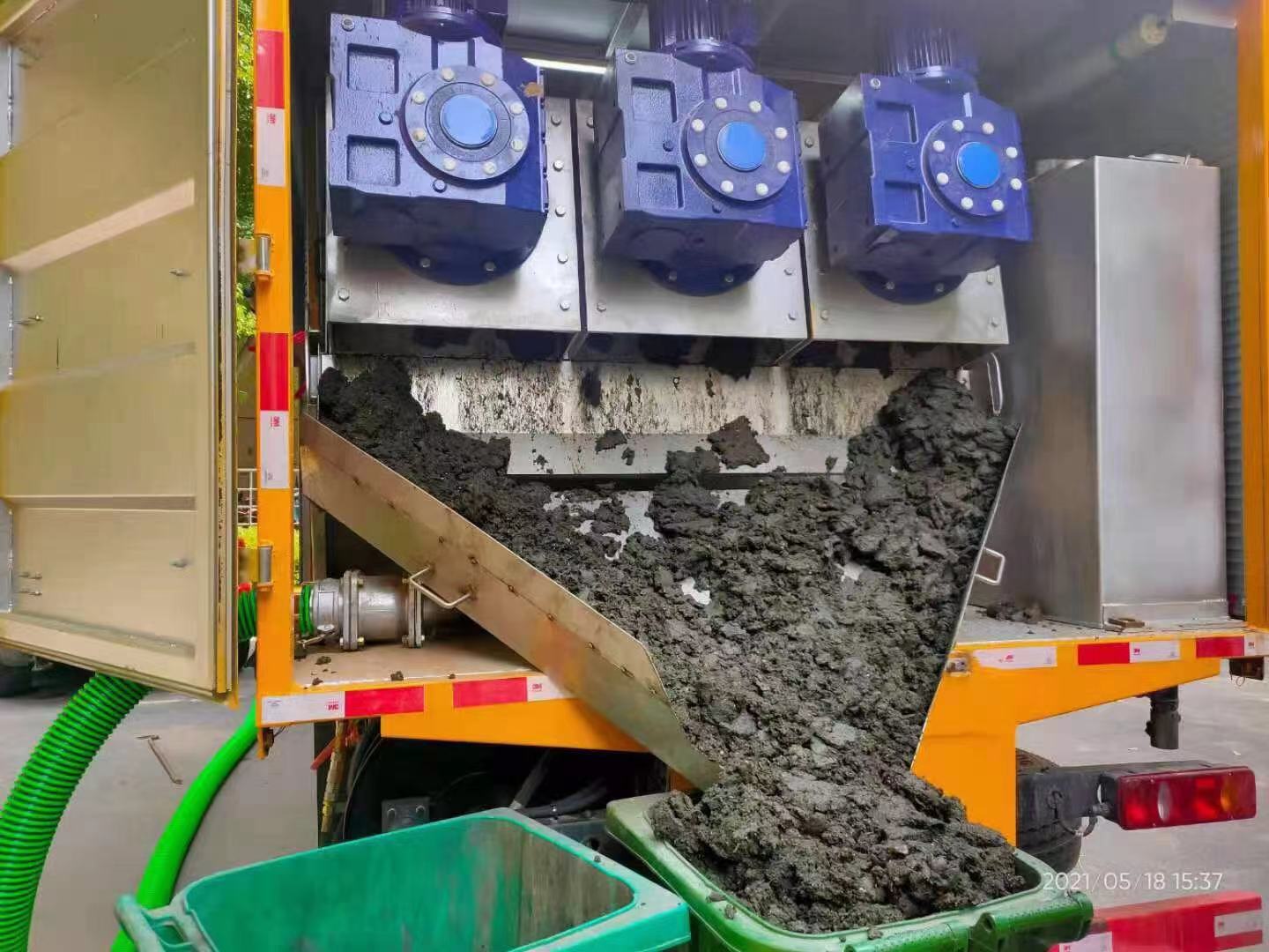 松桃化粪池清掏城市维护站-泥浆净化干湿分离处理